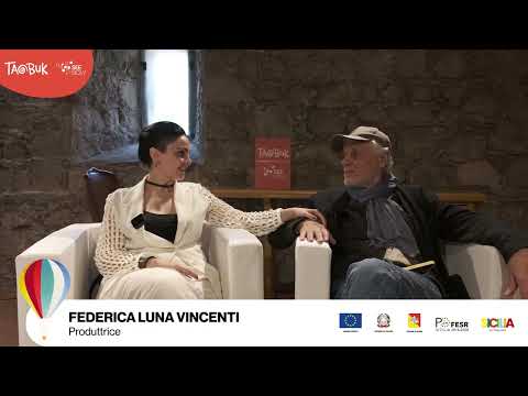 Michele Placido e Federica Luna Vincenti - Le Libertà - Taormina Book Festival 2023