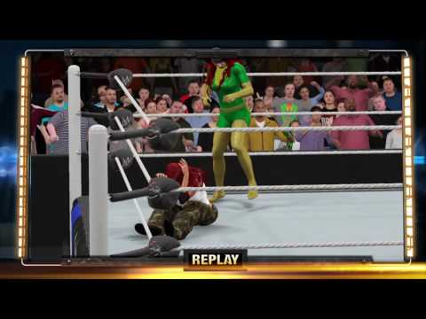WWE 2K17 - Phoenix VS Lita