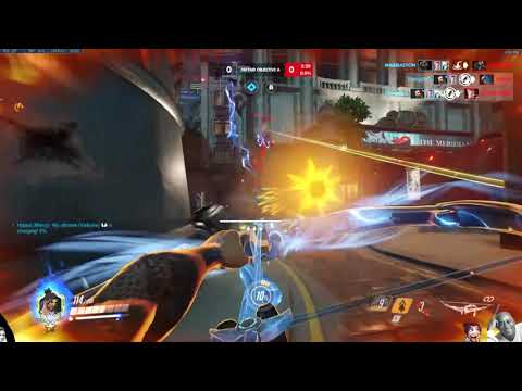 IRONAIDS SHOWING HIS HANZO SKILLS! POTG! [ OVERWATCH SEASON 23 TOP 500 ]