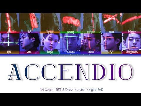 [AI COVER] BTS (방탄소년단) Dreamcatcher (드림캐쳐) - ACCENDIO - Color Coded Han|Eng|PT-BR