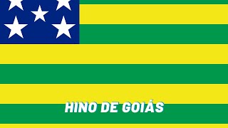 Hino do Estado de Goiás com imagens