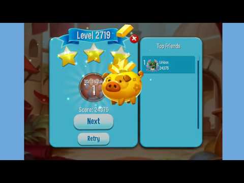 Pet Rescue Saga Level 2719 ~ NO BOOSTERS