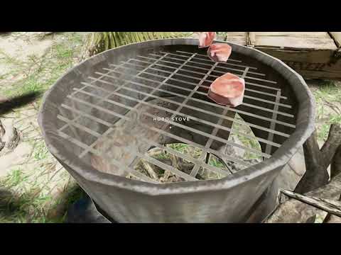 Stranded Deep PS4 - How To Use Hobo Stove