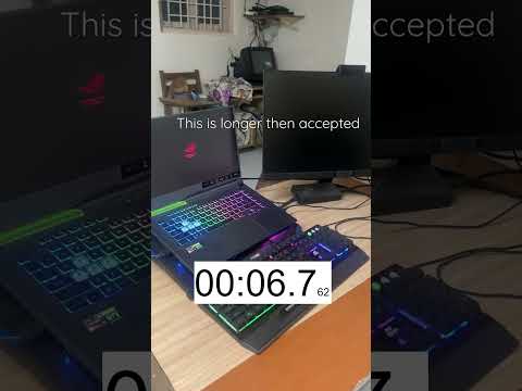 How fast does my Asus ROG Strix G15  #shorts #viral #ytshorts  #asus #asusrog