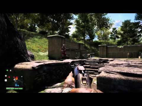 Far Cry® 4 Defending the outpost with a grenade launcher