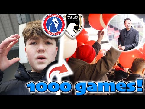 1000 Games and counting... | Dorking Wanderers vs Weston Super-Mare