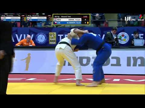 2020 Tel Aviv 2 K 90 kg Smink Jesper NED vs  Klammert David CZE