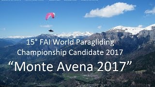 preview picture of video 'Feltre Candidatura Mondiali Parapendio 2017'