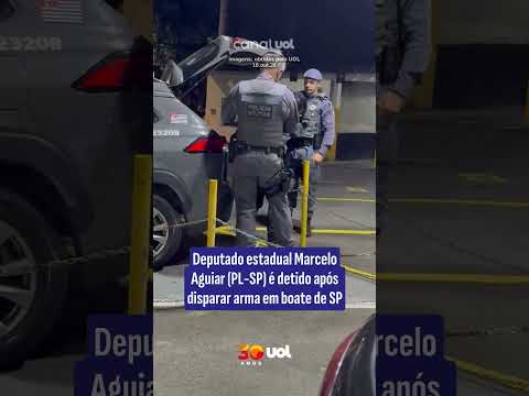Deputado estadual Marcelo Aguiar (PL-SP) é preso por disparar arma em boate; veja vídeo