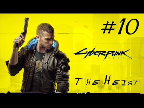 Cyberpunk 2077 Walkthrough Part 10 - The Heist [Full Stealth] (No Commentary)