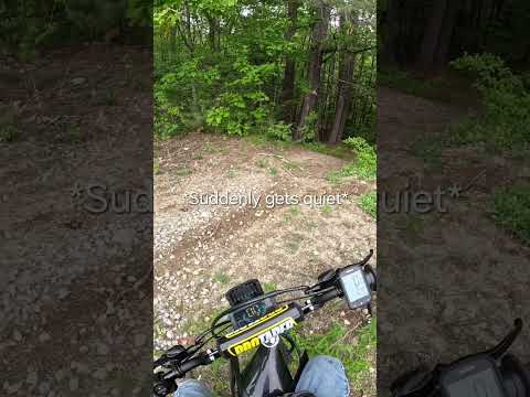 What Was That?!😱 #bikelife #ebike #dirtbike #surron #scary