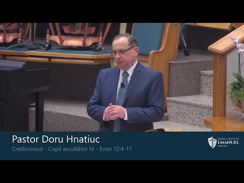 07.02.21 AM | D. Hnatiuc - "The Believer - Obedient Child IV" - Hebrews 12:4-11