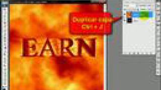 Tutorial de texto Lava Photoshop en español