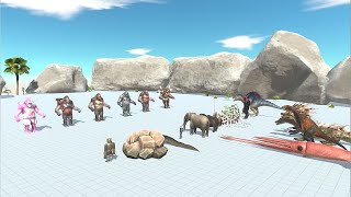 All Skin Goro VS All Mini Boss  - Animal Revolt Battle Simulator