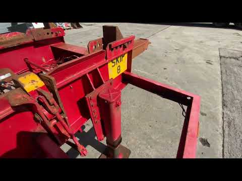 OLDBURY TRI AXLE HOOK SKIP TRAILER...1815. - Image 2