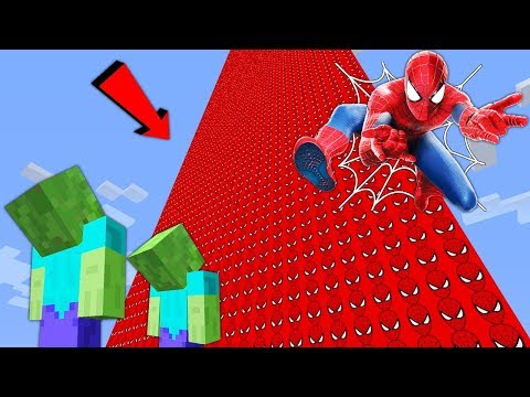 UZAY KULESİ ÖRÜMCEK ADAM ŞANS BLOKLARI - Minecraft