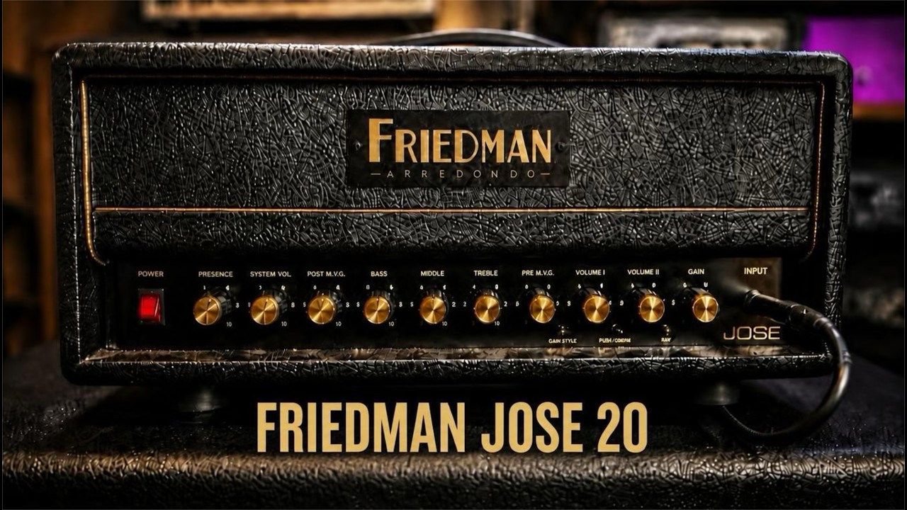 FRIEDMAN JOSE 20 AMP HEAD, demo by Pete Thorn
