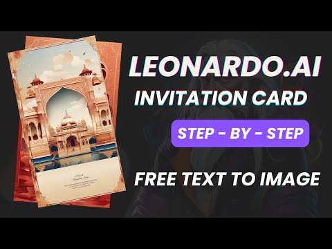 Leonardo AI Tutorial - Step by Step | Indian Wedding Invitation - Digital Marketing Tutorial