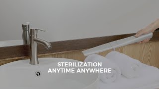 Product video: 59S X5 UV-C LED Handheld Folding Sterilizing Wand