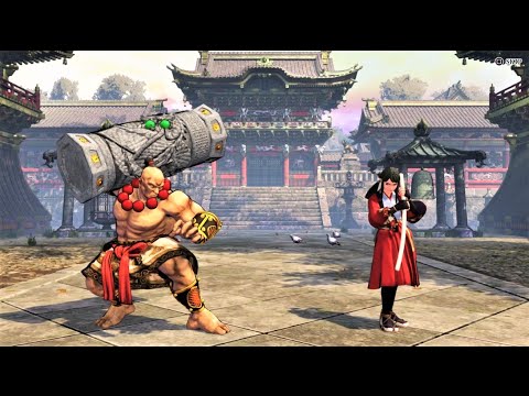 Wan Fu vs Takane Hibiki (Hardest AI) - SAMURAI SHODOWN