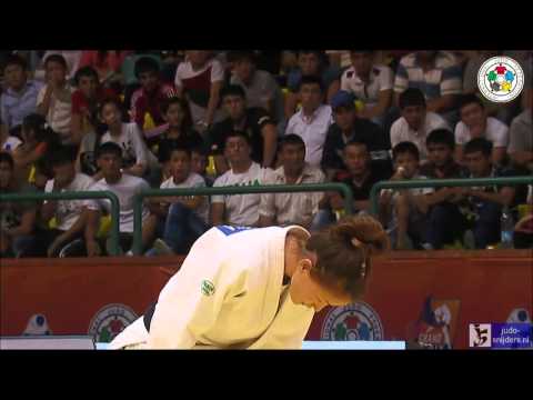 Judo 2013 Grand Prix Tashkent: Kubasheva (KAZ) - Minkawa (ISR) [-57kg] bronze