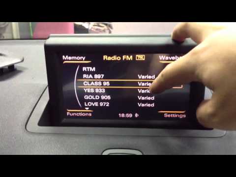 comment installer gps sur audi a1