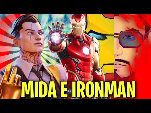 MIDA E IRONMAN SI INCONTRANO ! - Fortnite