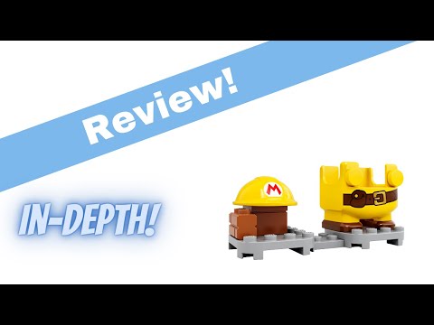 LEGO Super Mario Builder Mario Power-Up Pack Review! Set 71373