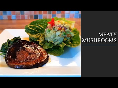 Meaty Mushrooms (Plant-based beef-like, burger, steak,...
