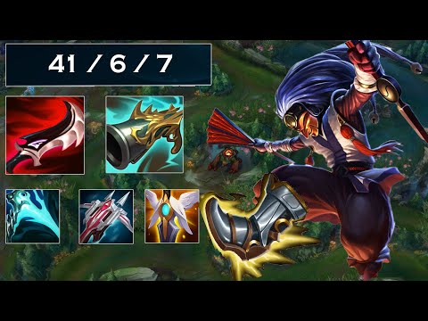 41 KILLS Unstoppable Shaco Carry - Ranked Solo/Duo (No Commentary)  -  This champion it's broken  #7