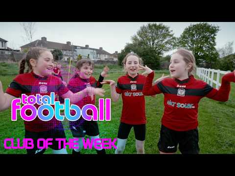 RTÉ Total Football visits Transport Iveagh Trust FC