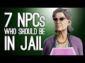 7 Videogame NPCs Who Should be in Jail