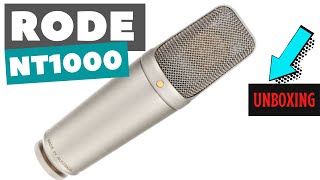 Video thumbnail for RODE NT1000 REVIEW AMAZING  STUDIO CONDENSER MICROPHONE UNBOXING TEST by Tutorials and Reviews by SEPA
