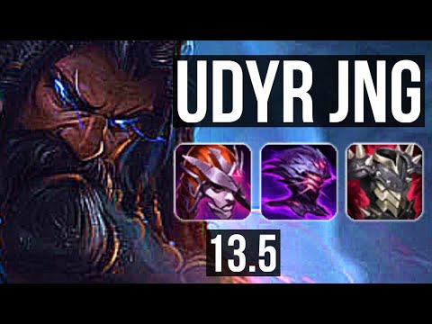 UDYR vs KHA'ZIX (JNG) | 8/1/20, Rank 4 Udyr, Godlike | TR Challenger | 13.5