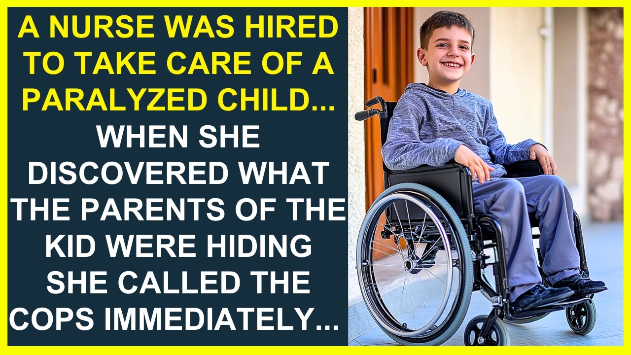 A NURSE WAS HIRED TO TAKE CARE OF A PARALYZED CHILD...WHEN SHE DISCOVERED WHAT THE PARENTS HIDDEN...