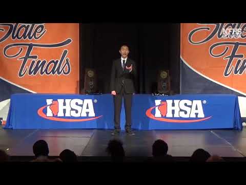 2019 IHSA IE - Extemporaneous Speaking  (public)