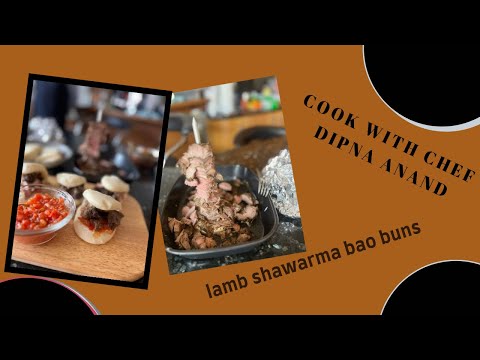 Lamb shawarma bao buns