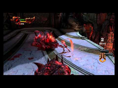 God of War 3: Remastered - Chapter 2 Hades: Hades Cerberus (2) Gate Entrance Bow of Apollo Gameplay