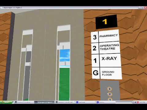 KONE MRL traction main elevator @ Coalham Hospital