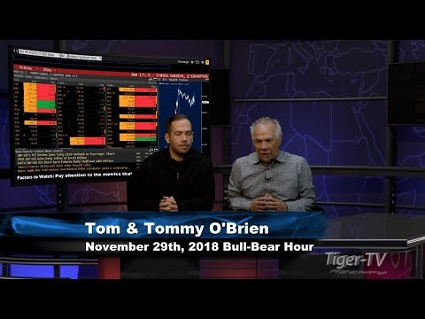 November 29th Bull-Bear Trading Hour on TFNN - 2018