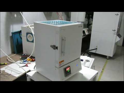 M1210 1200c mini lab heat treatment muffle furnace