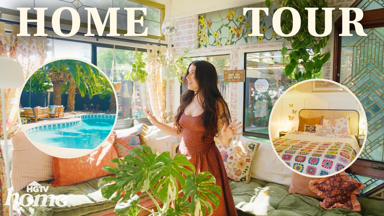 Inside a One-of-a-Kind Lush Boho Jungle Home in Arizona | HGTV Home Tours