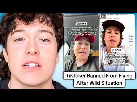 TikToker Banned From Airline After Wild Situation