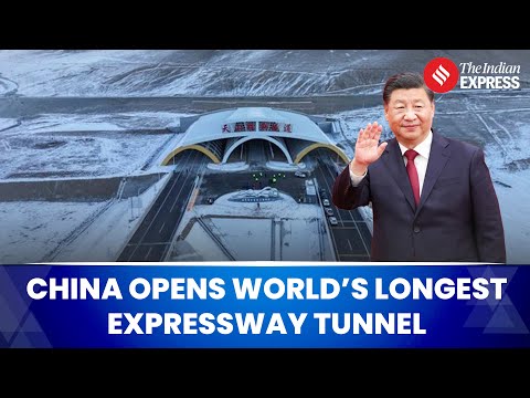 WATCH: China Opens World’s Longest Expressway Tunnel Through Tianshan Mountains