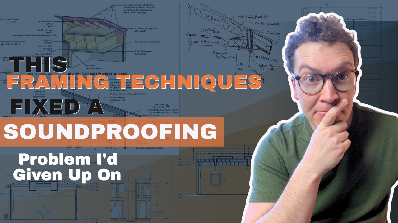This Framing Technique Fixed a Soundproofing Problem I'd Given Up On