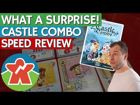 Castle Combo - Board Game Review - What A Surprise