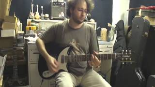Video thumbnail for Jorge Avila's New Hot Rodded First Act ME445 by: D Guitars Miami LLC by Doron Markowitz