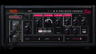 Video thumbnail for Trailer: Safari Pedals - Fox Echo Chorus by SafariPedals