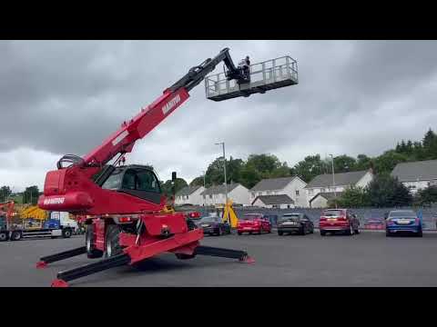 2018 Manitou MRT2550 Roto + Man Basket - MULLANS - Image 2