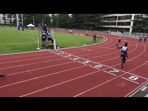 RELAIS 4X100m JUM - FD1 - Chpts régionaux Cadets-Juniors - PONTOISE, 8 juin 2019